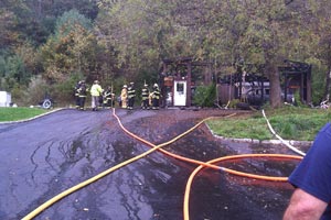 Sandyston Barn Fire