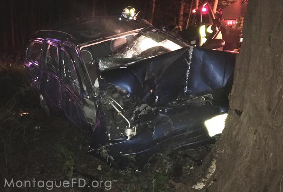 Driver Asleep at Wheel-Hits Tree‏