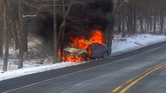 Car on Fire