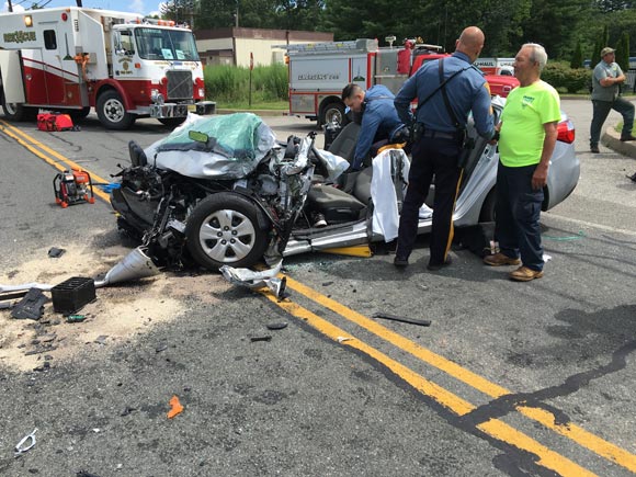 Fire Dept Extricate Driver‏