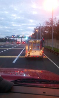Fire Trucks on emergency