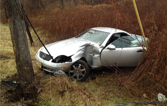 Mercedes Car Crash