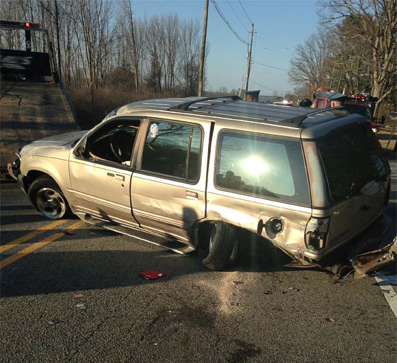 MVA on Rt. 206 near Sandyston border‏