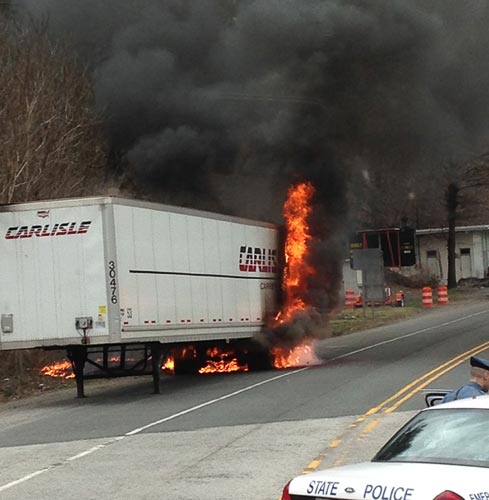 Trailer Fire