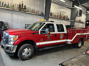 Utilty Fire Dept. Truck