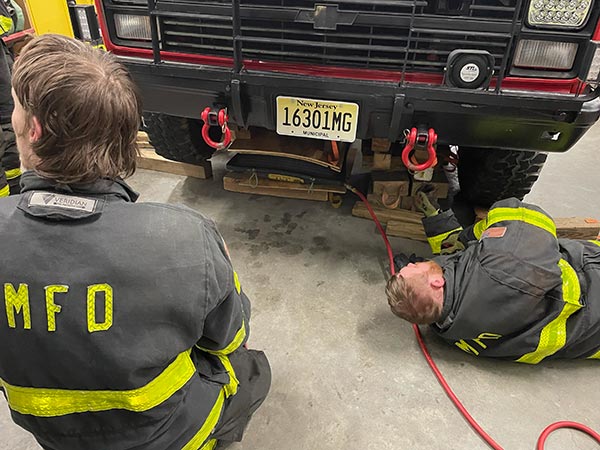 Firefighter Vehicle Training